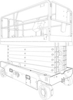 Combined lift vehicle or chassis