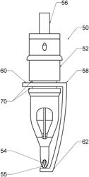 Needle safety guard for tattoo needle device