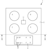 SENSOR MEANS OR MODULE FOR DETERMINING A DISPLACEMENT OR DEFLECTION OR BENDING, HOUSEHOLD APPLIANCE AND METHOD FOR DETERMINING THE WEIGHT OF AN ITEM