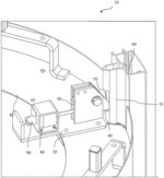 LANDING LEVER ASSEMBLY OF A PNEUMATIC VACUUM ELEVATOR AND METHOD TO OPERATE THE SAME