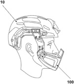 TRANSPARENT FACE PROTECTOR AND INTERCHANGEABLE MOUNT DEVICE