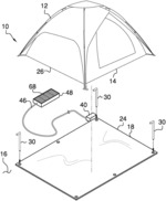 Camping Tent Heating Assembly